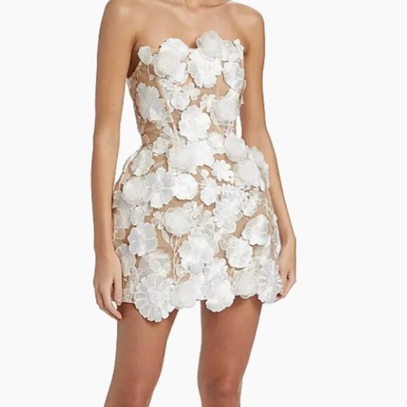 Bronx and Banco Size 6 (Jasmine Maraya Floral Mini dress) - Picture 3 of 10